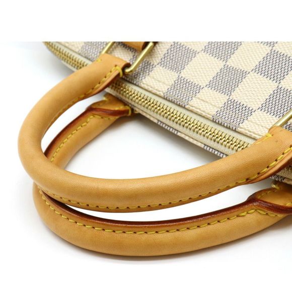 Louis Vuitton Damier Azur Speedy 30 Handbag Mini Boston Bag - Picture 4 of 8